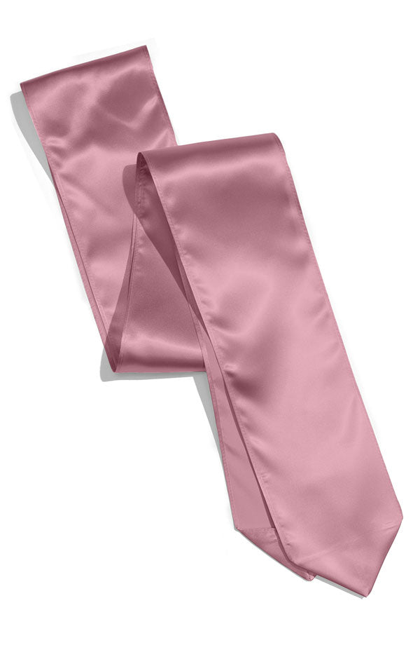 The Wide Satin Sash