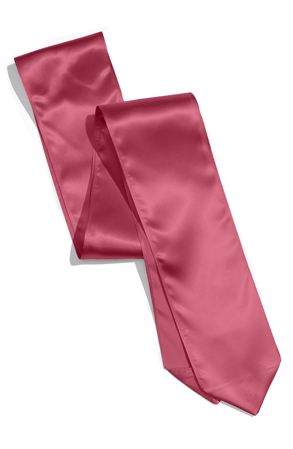 The Wide Satin Sash
