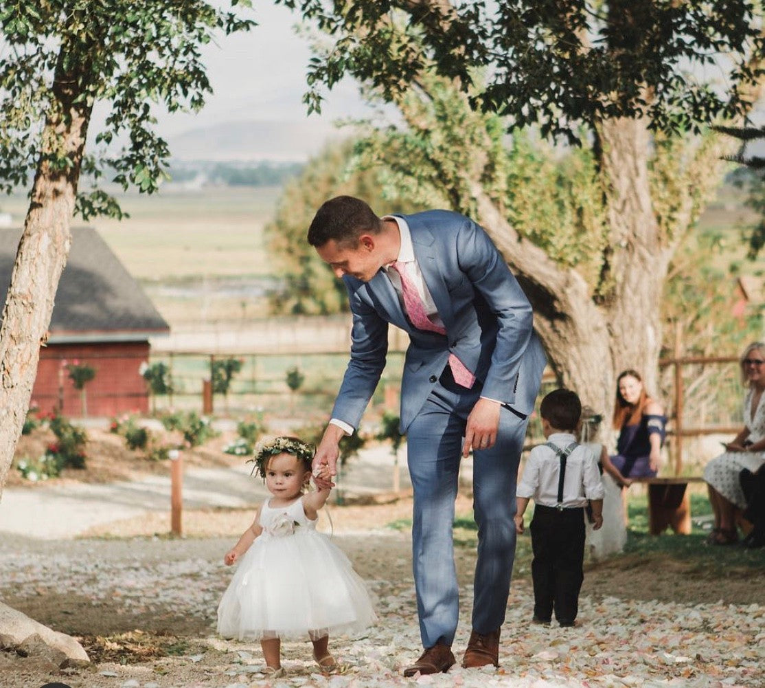 Ballerina Flower Girl Dress