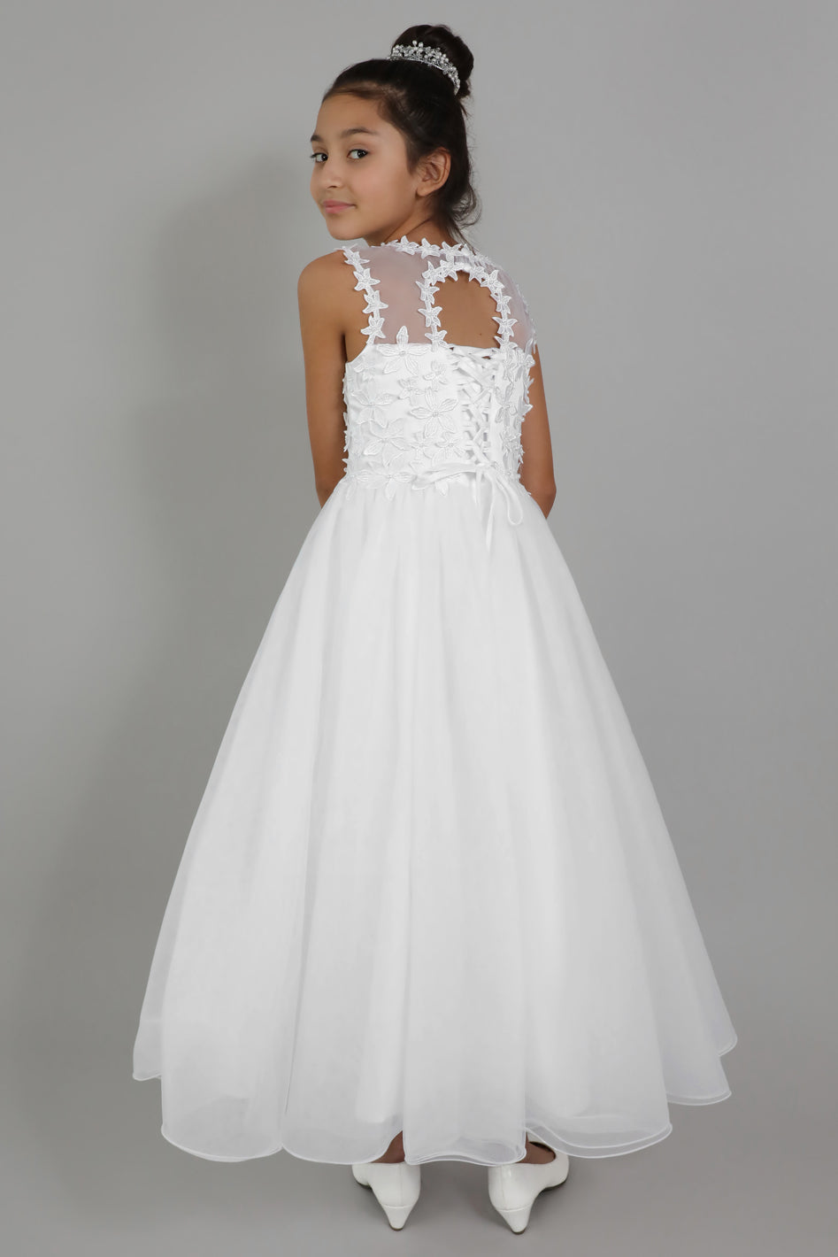 Jade Holy Communion Dress – Tres Elegant