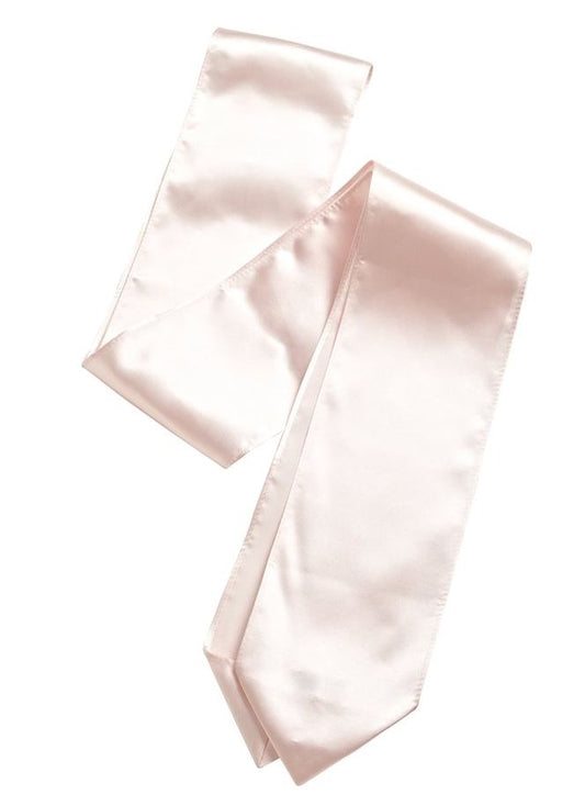 The Wide Satin Sash