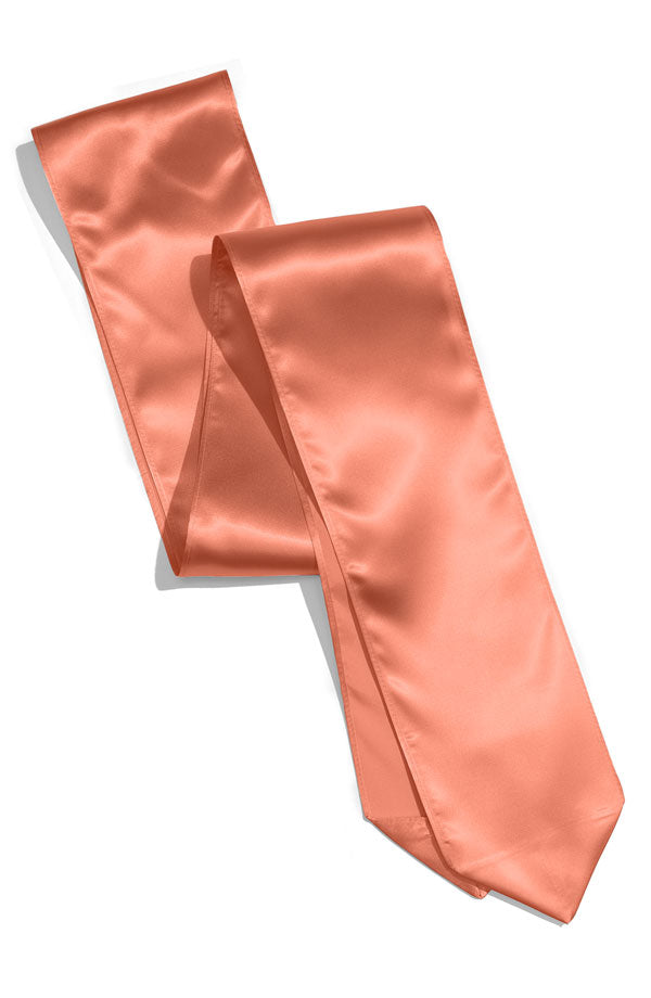The Wide Satin Sash