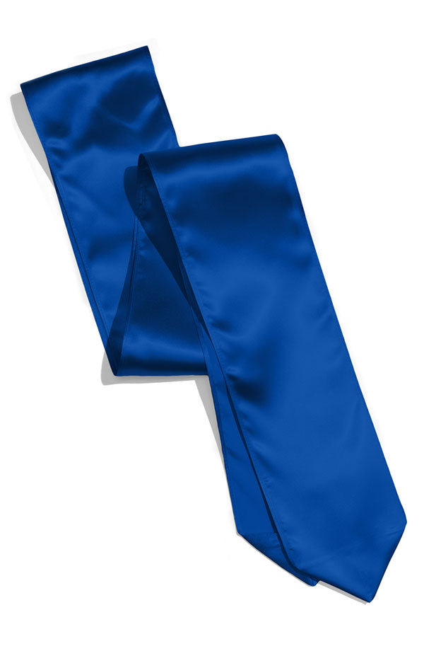 The Wide Satin Sash