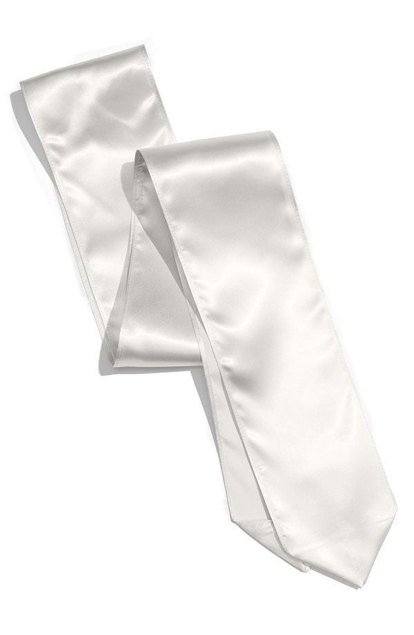 The Wide Satin Sash