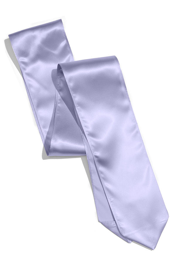 The Wide Satin Sash