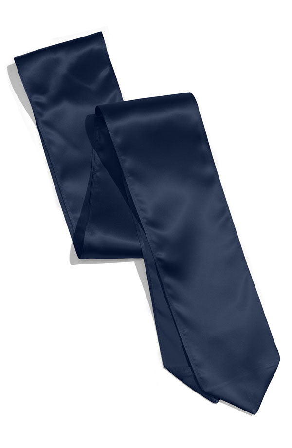 The Wide Satin Sash